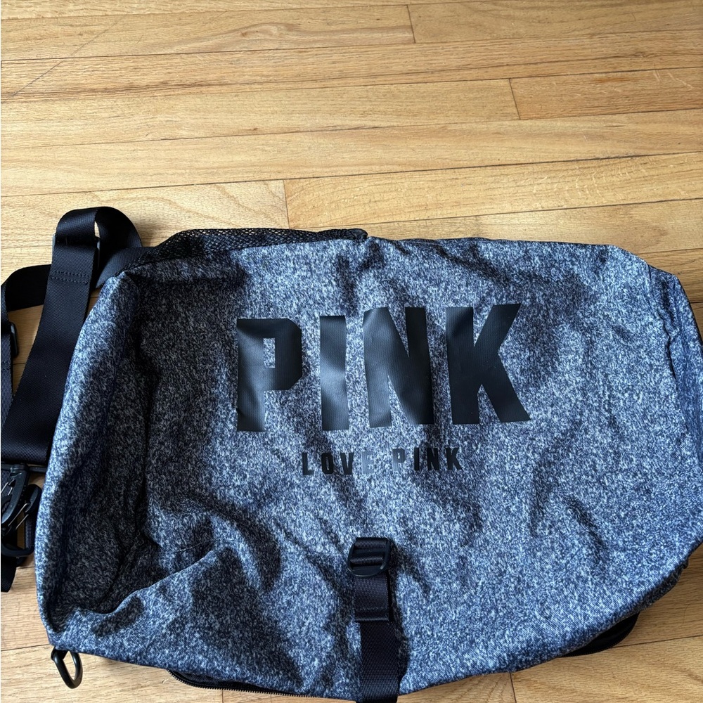 PINK large duffel bag